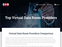 Tablet Screenshot of onlinedatarooms.net